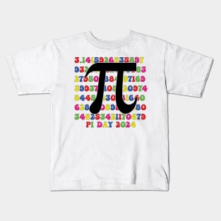 pi day 2024 Kids T-Shirt